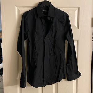 Black extra slim small Express shirt